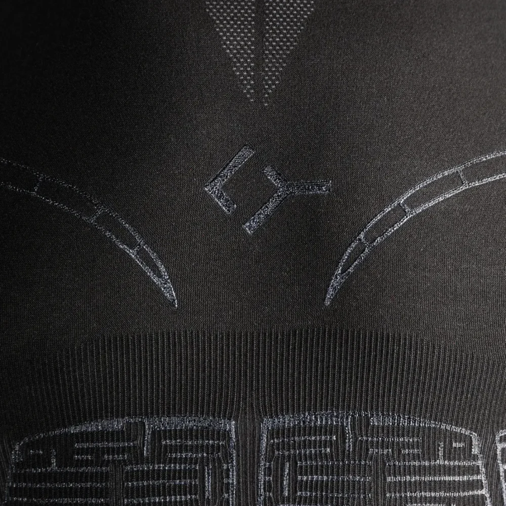 FLOKY OXY-GEN Biomechanical Padel Shirt Long Sleeve Black 01