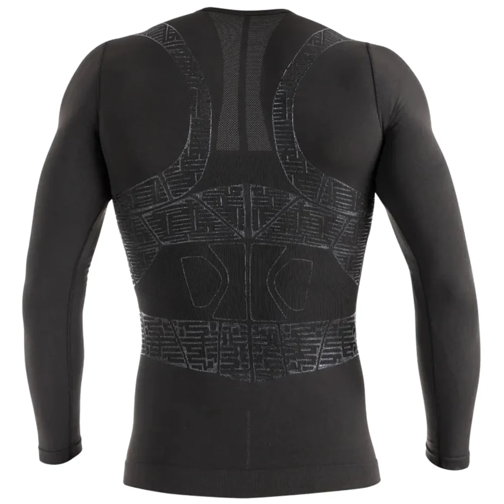 FLOKY OXY-GEN Biomechanical Padel Shirt Long Sleeve Black 05