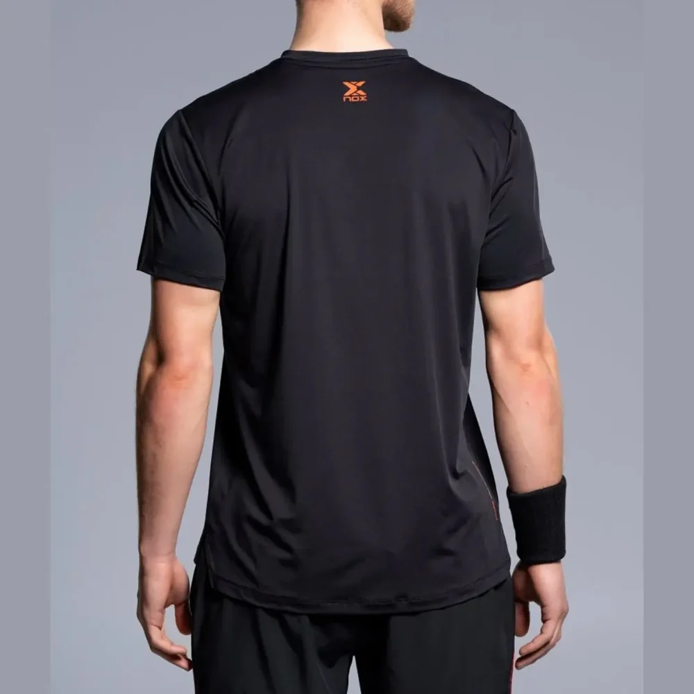 NOX Team Men Padel T-Shirt 2026 Black 02