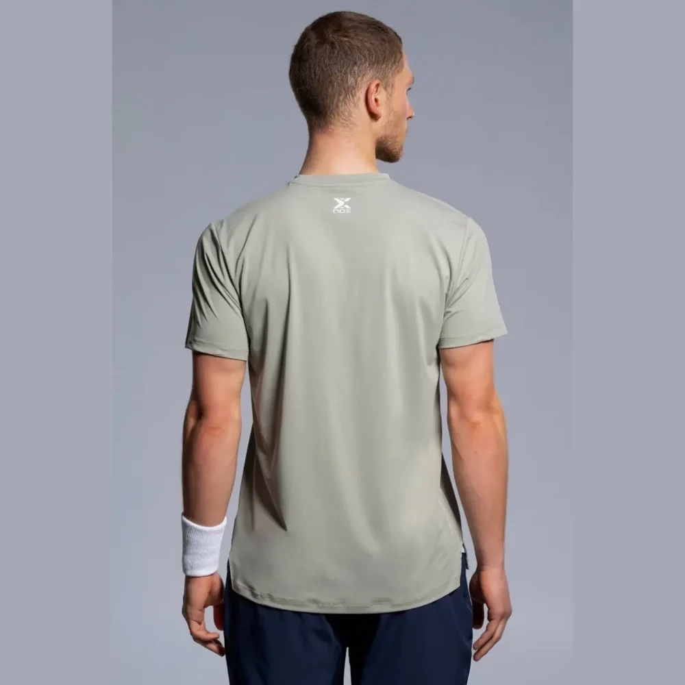 NOX Team Men Padel T-Shirt 2026 Grey 02