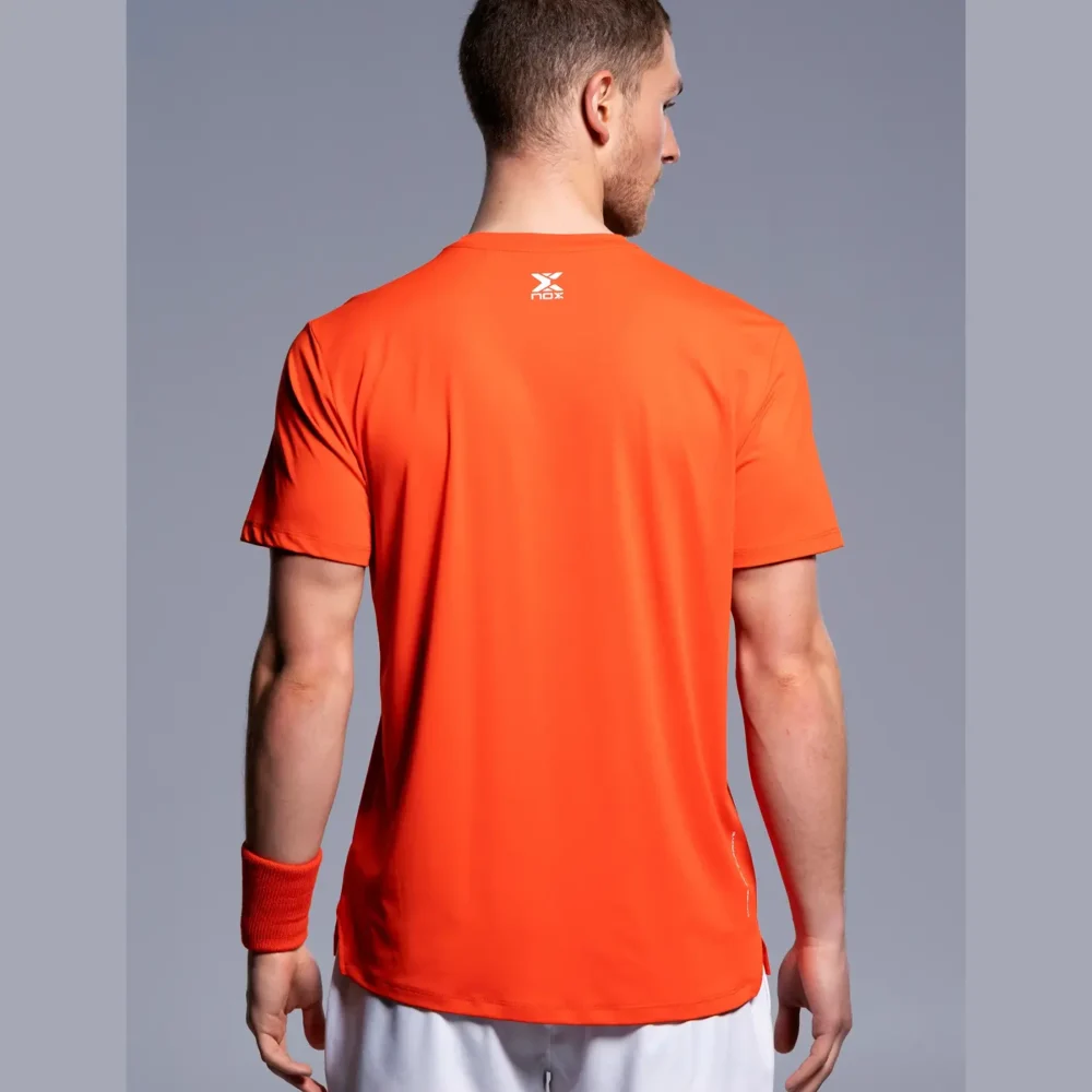 NOX Team Men Padel T-Shirt 2026 Red 002