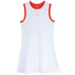 NOX Team Women Padel Dress White 2026 09