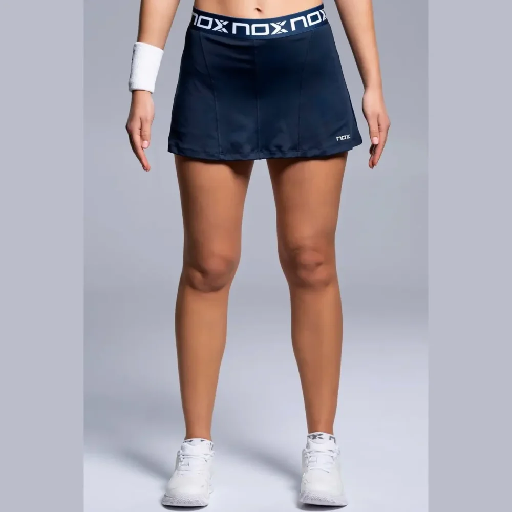 NOX Team Women Padel Skirt 2026 Navy Blue 02