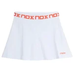NOX Team Women Padel Skirt 2026 White 05