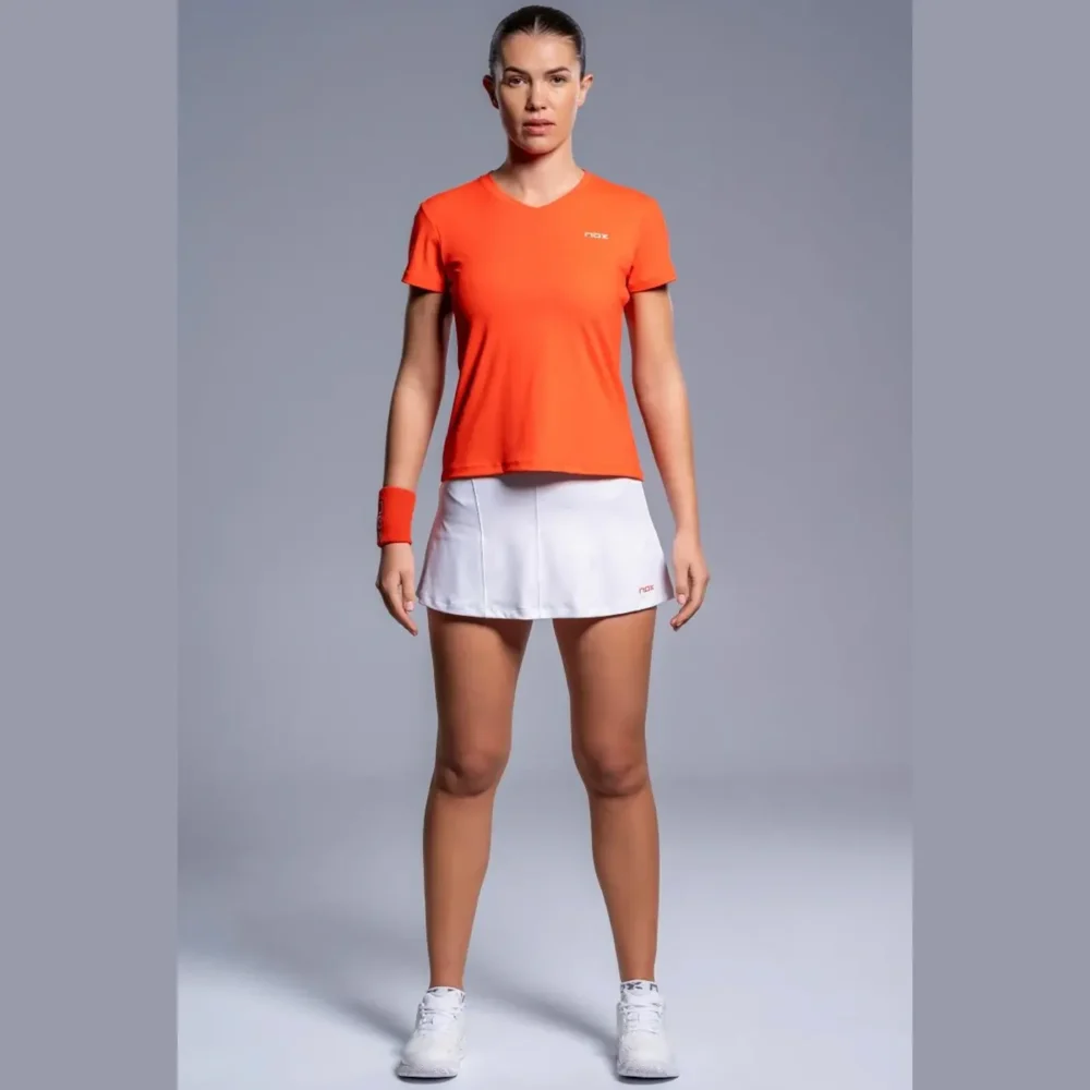 NOX Team Women Padel T-Shirt 2026 Red 07