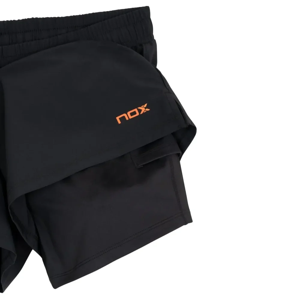 NOX Team Women's Padel Shorts 2026 Black 03