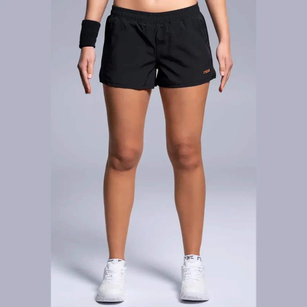 NOX Team Women's Padel Shorts 2026 Black 04