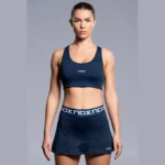 NOX Team Women's Padel Sports Bra 2026 Navy 04