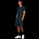 VOLT Performance Padel Shorts 2026 Blue Orange 02