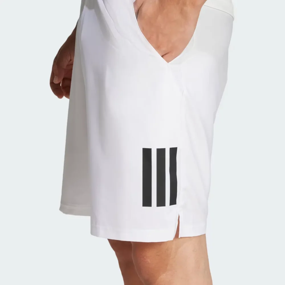 ADIDAS Club Climacool 3 Stripes Men's Padel Shorts 2026 White 06
