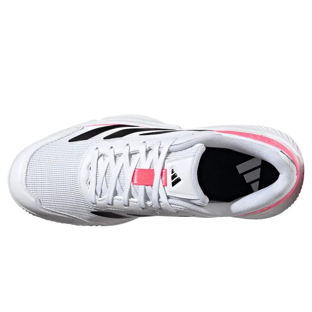 ADIDAS Courtquick Men Padel Shoes 2026 White Pink 04