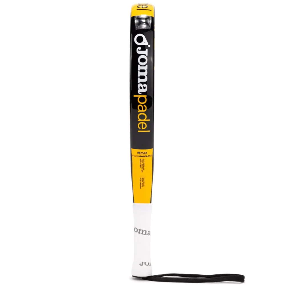 JOMA Master Padel Racket 2026 Black Orange 03
