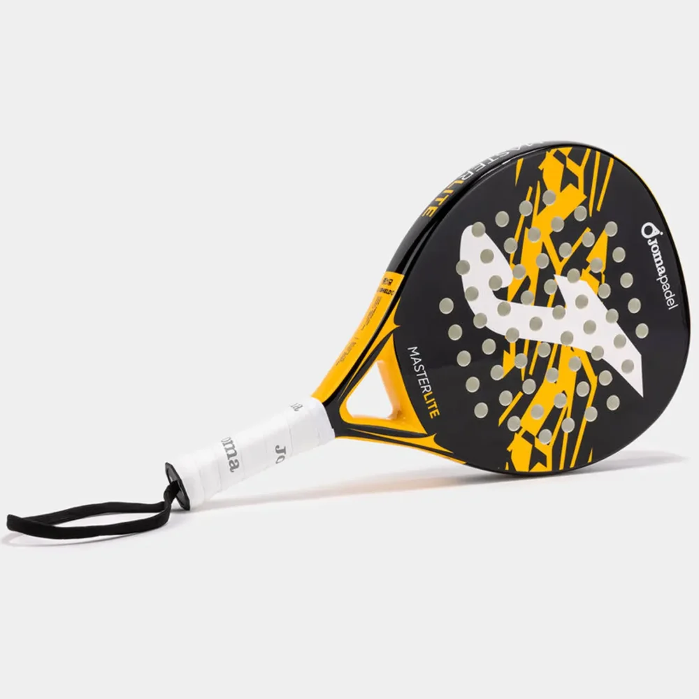 JOMA Master Padel Racket 2026 Black Orange 06
