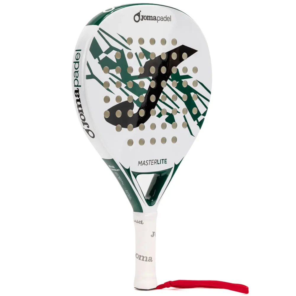 JOMA Master Padel Racket 2026 White Blue 02
