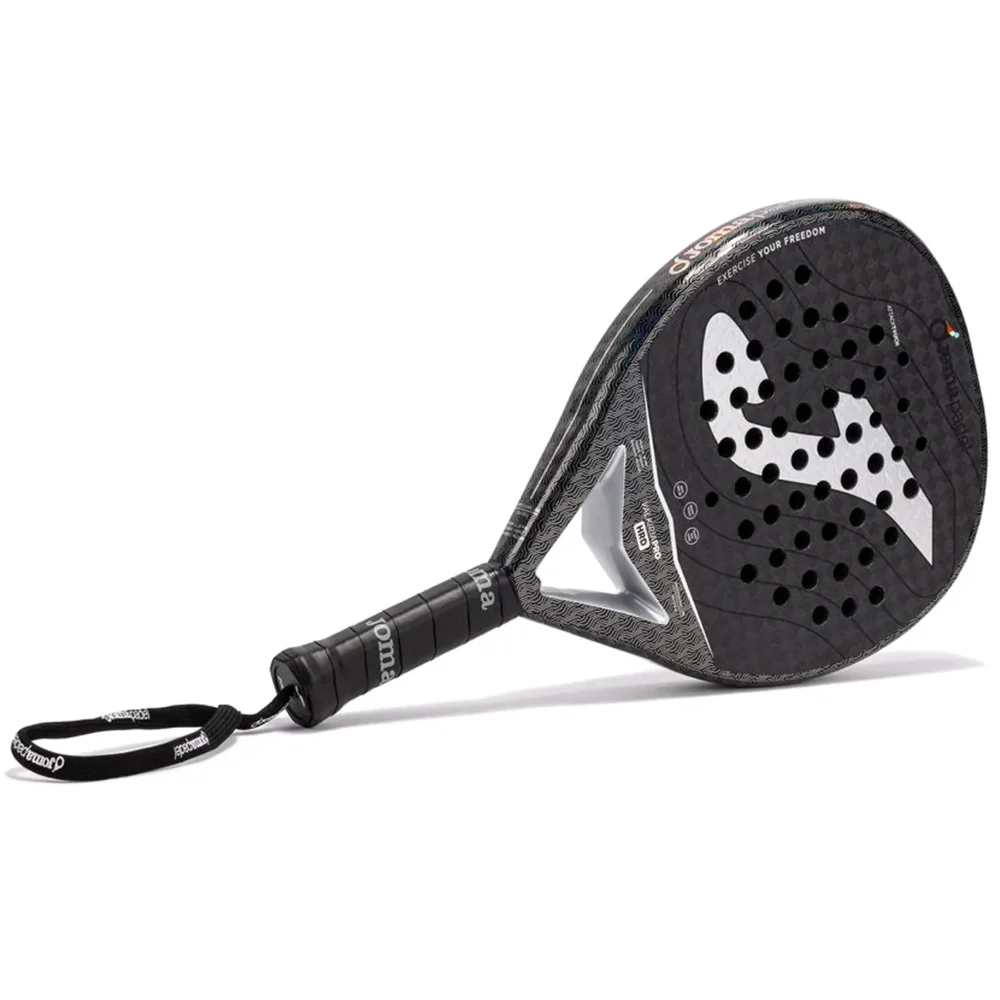 JOMA Valkiria Pro Hrd Padel Racket 2026 Black Grey 03