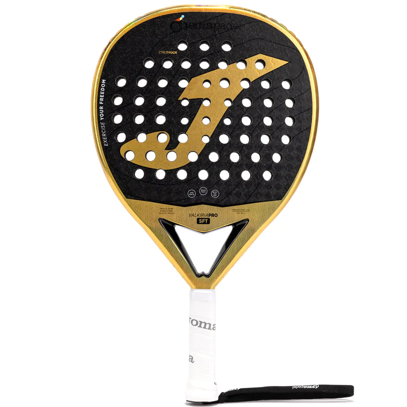 JOMA Valkiria Pro Sft Padel Racket 2026 Black 07 JOMA Valkiria Pro Sft Padel Racket 2026 Black 07