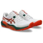 ASICS Gel-Challenger 15 Men Padel Shoes 2026 White Orange 02