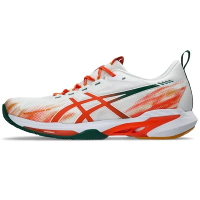 ASICS SonicsMash FF Men Padel Shoes 2026 White Orange 02