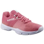 BABOLAT Sensa Women Padel Shoes 2026 Coral White - Image 2